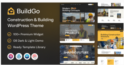 BuildGo - Construction WordPress Theme