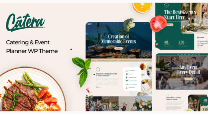 Catera - Catering & Event Planner WordPress Theme