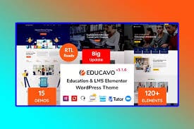 Educavo - Online Courses & Education WordPress Theme