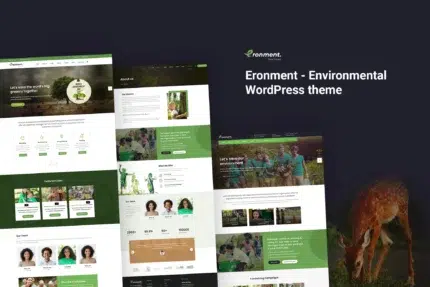 Eronment - Environmental WordPress theme