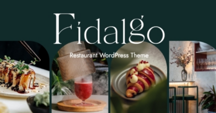 fidalgo restaurant wordpress theme