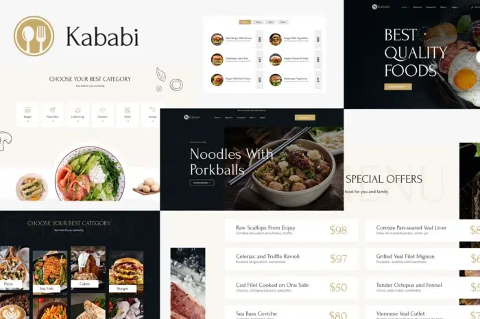 Kababi-Restaurant WordPress Theme