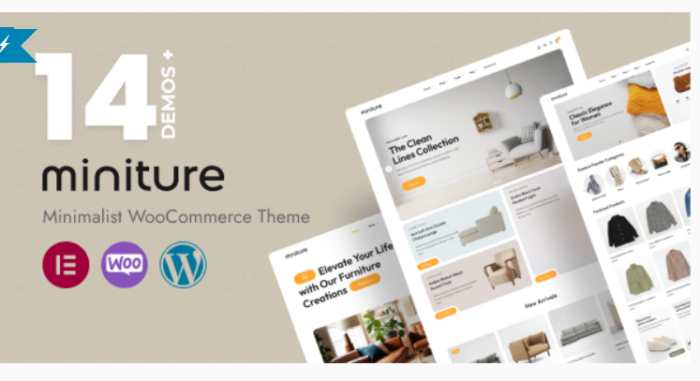 Miniture - Minimalist WooCommerce Theme
