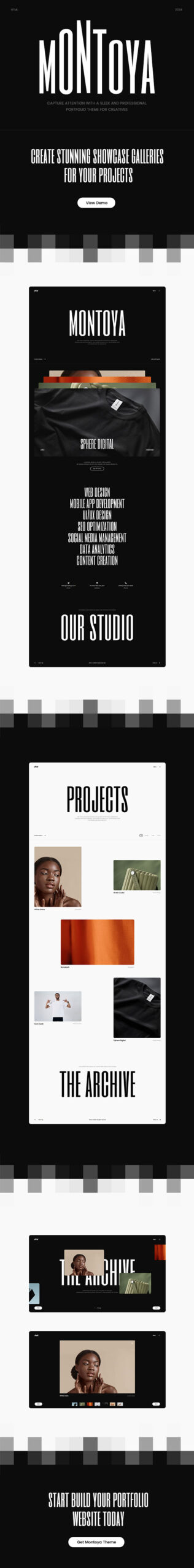 Montoya - Creative Portfolio Theme