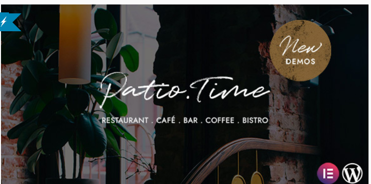 PatioTime - Restaurant WordPress Theme