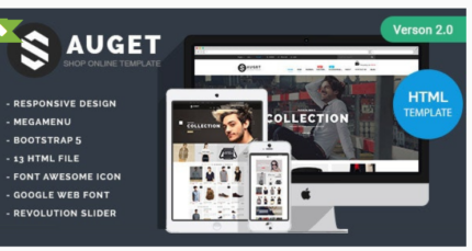 Fashion Electronics Store HTML Template