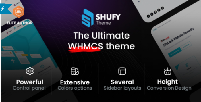 ShufyTheme - The Ultimate WHMCS Theme