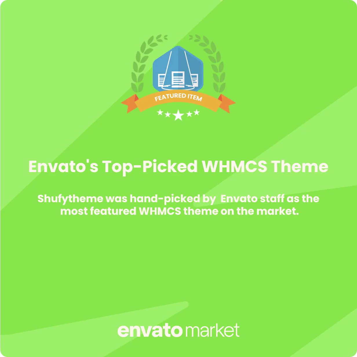 ShufyTheme - The Ultimate WHMCS Theme