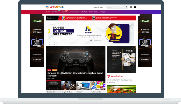 wpmedia wordpress theme