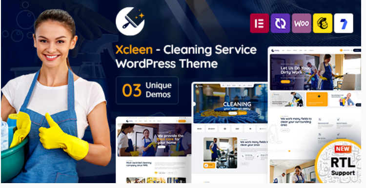 Cleaning Services WordPress Theme