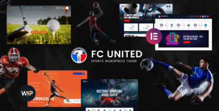 FC United Football, Soccer & Sports Theme