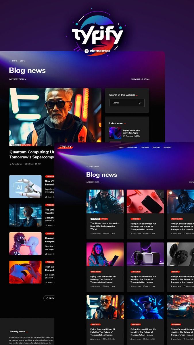 typify theme