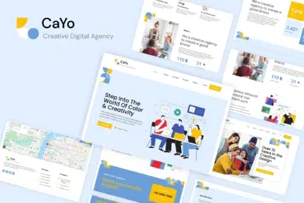 CaYo - Creative Agency Elementor Template Kit
