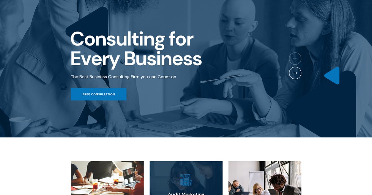 Conult – Consulting Business WordPress Themes