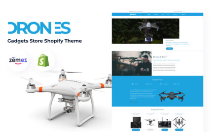 Drones – Gadgets Store Shopify Theme