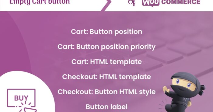 Empty Cart Button Pro for WooCommerce