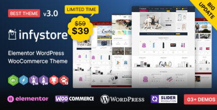 Infystore WP – Multipurpose Elementor WooCommerce Theme