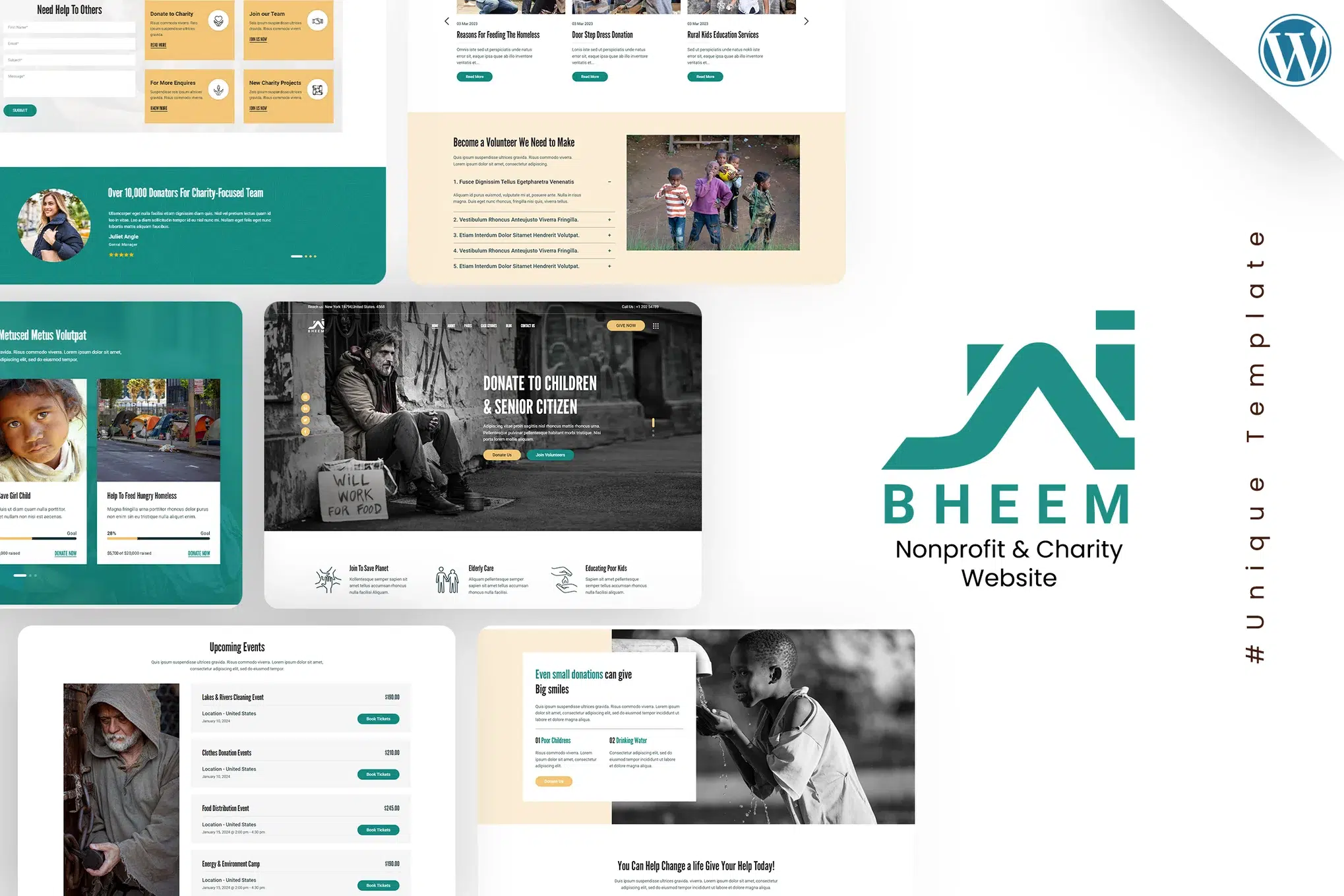 JaiBheem - NonProfit Charity WordPress Theme