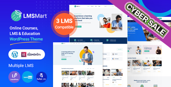 lmsmart education wordpress theme