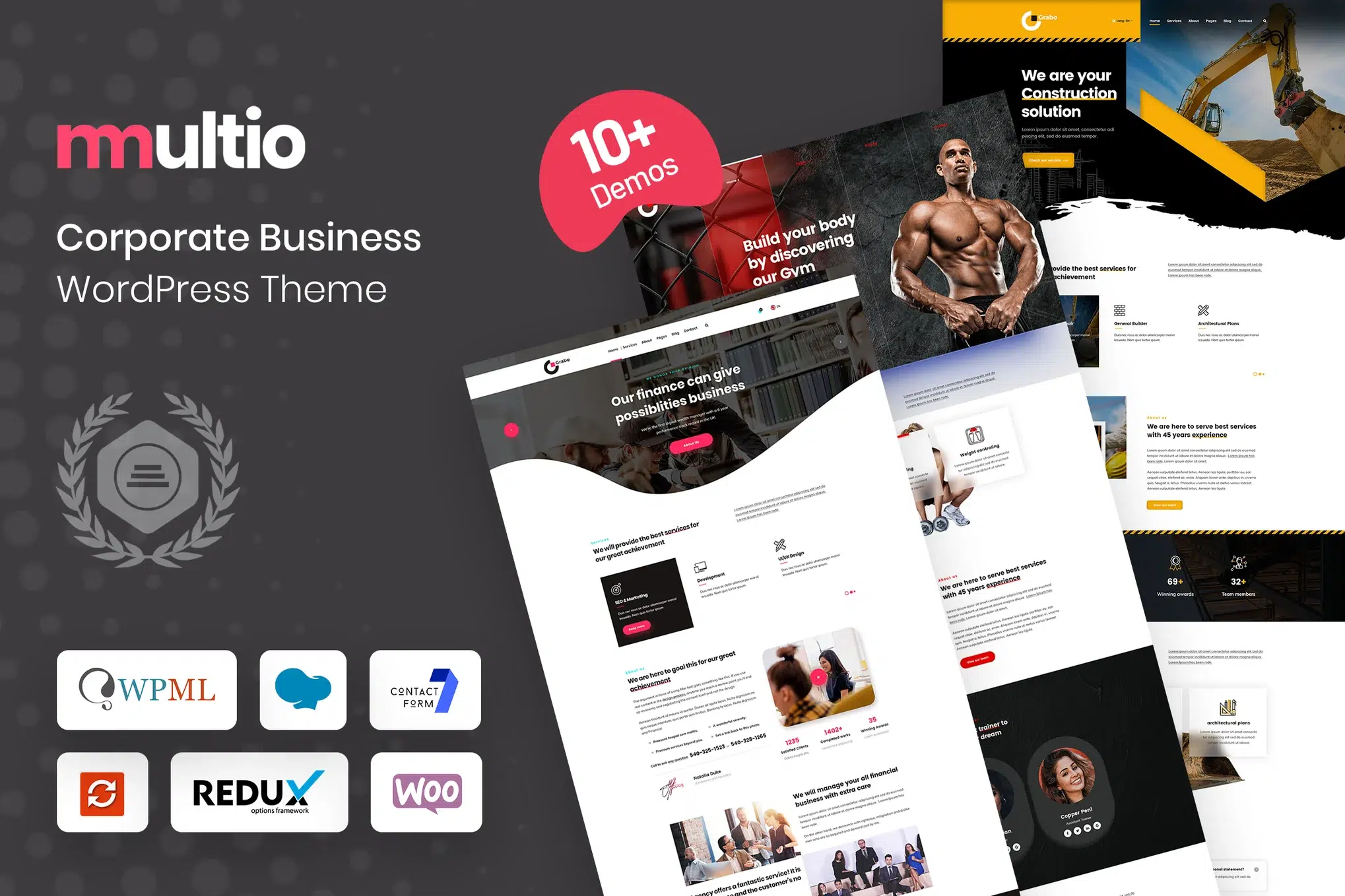 Multin - Corporate Business WordPress Theme