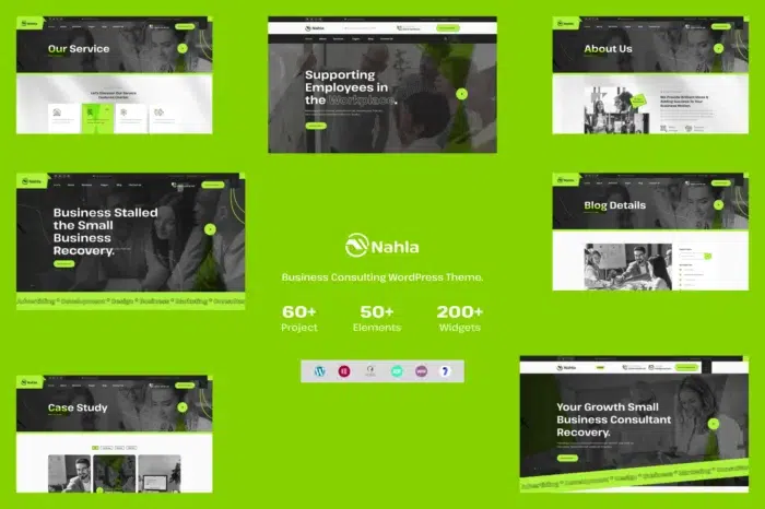 Nahla - Business Consulting WordPress Theme