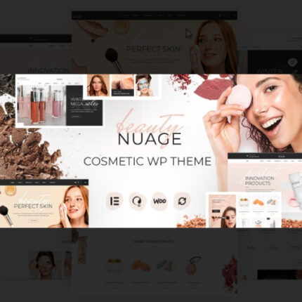 Nuage – Cosmetics & Beauty WordPress Theme