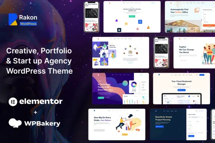 Rakon - Creative Multi-Purpose WordPress Theme