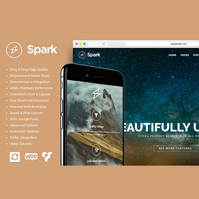 Spark WordPress Theme